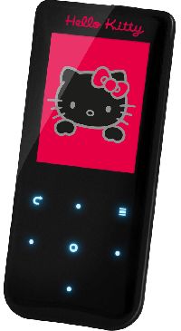 SENCOR, MP3/MP4 přehrávač SENCOR SFP 5662 HELLO KITTY / 4GB (Black)